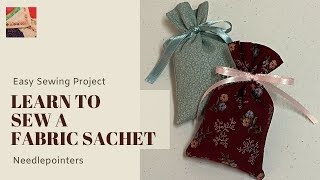 How to Make a Sachet Bag [upl. by Hafinah943]