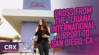 Fly to Tijuana and cross directly to San Diego California without leaving the airport [upl. by Dias943]