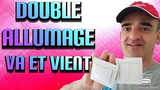 LE DOUBLE ALLUMAGE EN VA ET VIENT [upl. by Ronyam]