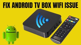 How to fix wifi connection problems in an Android Box [upl. by Attenrev]