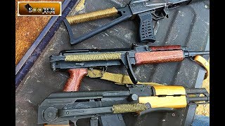 How to Paracord Wrap a Folding Stock [upl. by Maiga825]