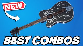 BEST COMBOS FOR NEW THE FRET BASHER PICKAXE ENCORE STYLESEASON 7 BATTLE PASS  Fortnite [upl. by Satsok]