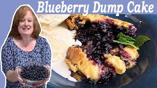 BLUEBERRY DUMP CAKE  SIMPLE EASY DELICIOUS [upl. by Morna]