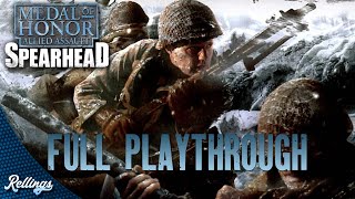 Medal of Honor Allied Assault Spearhead PC Full Playthrough No Commentary [upl. by Ellehsem]