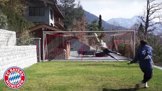 Manuel Neuers impressive training at Lake Tegernsee  FC Bayern [upl. by Diamond164]