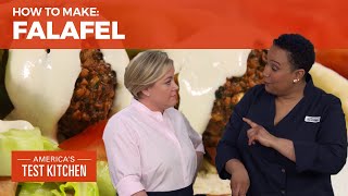 How to Make Crispy Falafel at Home [upl. by Tekcirk]