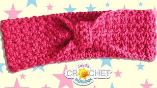 Classic Headband Crochet Pattern amp Tutorial [upl. by Mccarty]