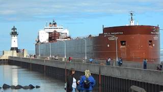 Paul RTregurtha Duluth MN Largest Great Lakes Ship 1013 Ft [upl. by Launce]