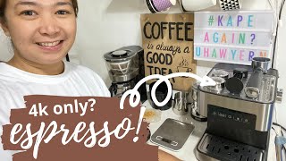 Espresso Machine amp Coffee Bar Essentials From Shopee  Unboxing amp How To Use [upl. by Irab]