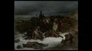 Lecture 9 Find the Hero Ary Scheffers The Retreat of Napoleons Army from Russia in 1812 1826 [upl. by Azilem624]