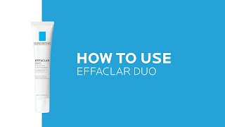 How to use Effaclar Duo Acne Spot Treatment  La RochePosay NEW [upl. by Nyla]