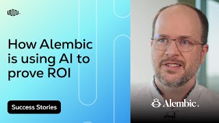 How Alembic Is Using AI to Prove ROI [upl. by Eneryt]