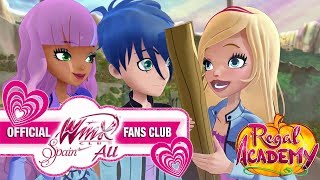 Regal Academy 2  Ep 13  Un día en la Academia Merlín Clip [upl. by Ahkos]