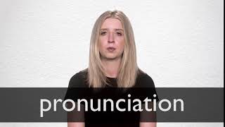 How to pronounce PRONUNCIATION in British English [upl. by Anitsim793]