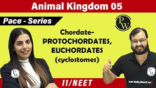 Animal Kingdom 05  Chordate  PROTOCHORDATES  EUCHORDATES cyclostomes  11  NEET  PACE SERIES [upl. by Ardrey]