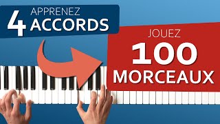 Les 4 accords magiques au piano [upl. by Farkas]