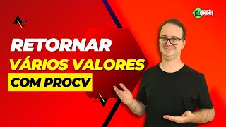 Aprenda a retornar vários valores usando o PROCV do Excel [upl. by Anelim]