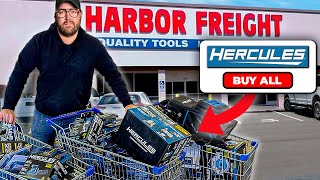 I Bought Every Hercules Tool at Harbor Freight [upl. by Lesh309]