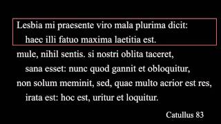 Catullus 83 [upl. by Reo]