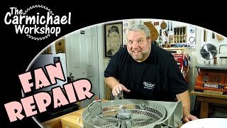 Fan Repair  How to Fix a Stuck Fan [upl. by Oel]