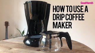 How To Use A Drip Coffee Maker [upl. by Bergin]