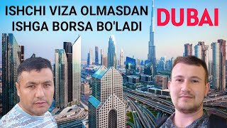 Dubaiga borish ishlash  Дубайга бориш ишлаш  DUBAY [upl. by Asserak59]