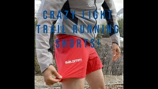 Salomon SLab Sense 6quot Shorts  Lightweight Trail Running Shorts For Mountain Running [upl. by Aikit]