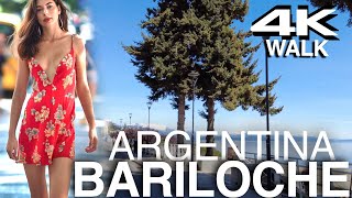 Bariloche Argentina 4K Walk [upl. by Anivlek322]