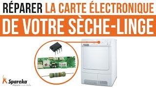 Comment réparer la carte électronique de votre sèche linge Electrolux [upl. by Nylkcaj]