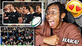 AMERICAN REACTS TO RUGBY HAKA FOR THE FIRST TIME 🤯🔥  Favour [upl. by Duky]