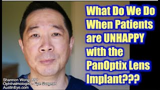 The PanOptix Lens What do we do when patients dont like it Replacing a PanOptix with a Symfony [upl. by Sherman]