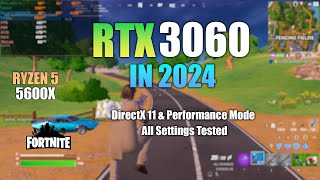 RTX 3060  Fortnite in 2024  All Settings Tested [upl. by Cherlyn]