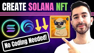 How To Create Solana NFTs Tutorial [upl. by Gaylene992]