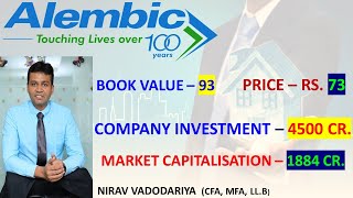 Alembic Ltd  Fundamental Analysis ► BY NIRAV VADODARIYA CFA MFA LLB [upl. by Uzzia]