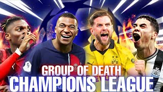 Champions League Group of Death EXE 😂 [upl. by Daniyal]