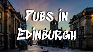 Pubs in Edinburgh Scotland  The Story of HalfHangit Maggie [upl. by Eelame]