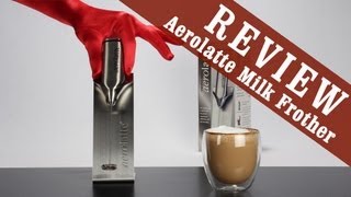 Aerolatte Milk Frother  Exclusive Review [upl. by Gae871]