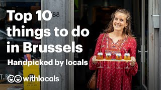 The BEST things to do in Brussels 🇧🇪🍻  Handpicked by the locals Brussels cityguide [upl. by Klarrisa882]