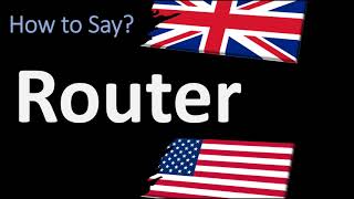 How to Pronounce Router CORRECTLY [upl. by Atsahs]