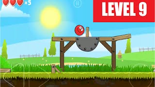 Red Ball 4 level 9 Walkthrough  Playthrough video [upl. by Claudie104]