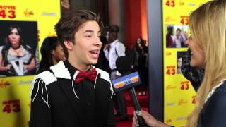 Jimmy Bennett Movie 43 Interview [upl. by Svensen]