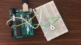 Arduino Basics How To Vibrating Motor [upl. by Imoin48]