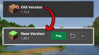 How To Change Your Minecraft Version Java Edition [upl. by Campbell]