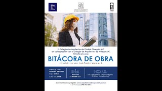 Curso Bitácora de Obra [upl. by Aivil]