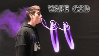 VAPE GOD  AUSTIN LAWRENCE  VAPE TRICKS COMPILATION  LIGMA ARMY [upl. by Lasko]