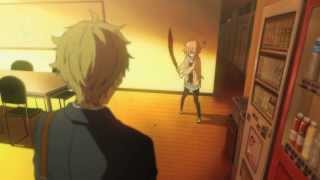 Chase Scene Kyoukai no Kanata [upl. by Kalil]