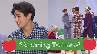 BTS Half Asleep Game quotAmazing Tomatoquot with English Subtitle  BTS Army2020 [upl. by Emiline]