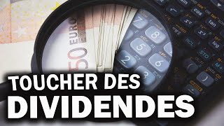 Comment Toucher Des DIVIDENDES  TUTO [upl. by Ennoved]