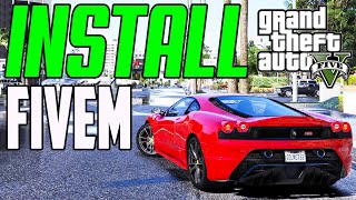 GTA 5 How To Install FiveM On PC GTA Roleplay 2020 Tutorial [upl. by Eirised]