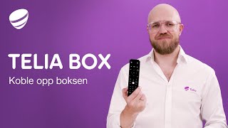 Slik kobler du Telia Box til TVen [upl. by Eirene]